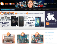 Tablet Screenshot of grupoblackout.com.br